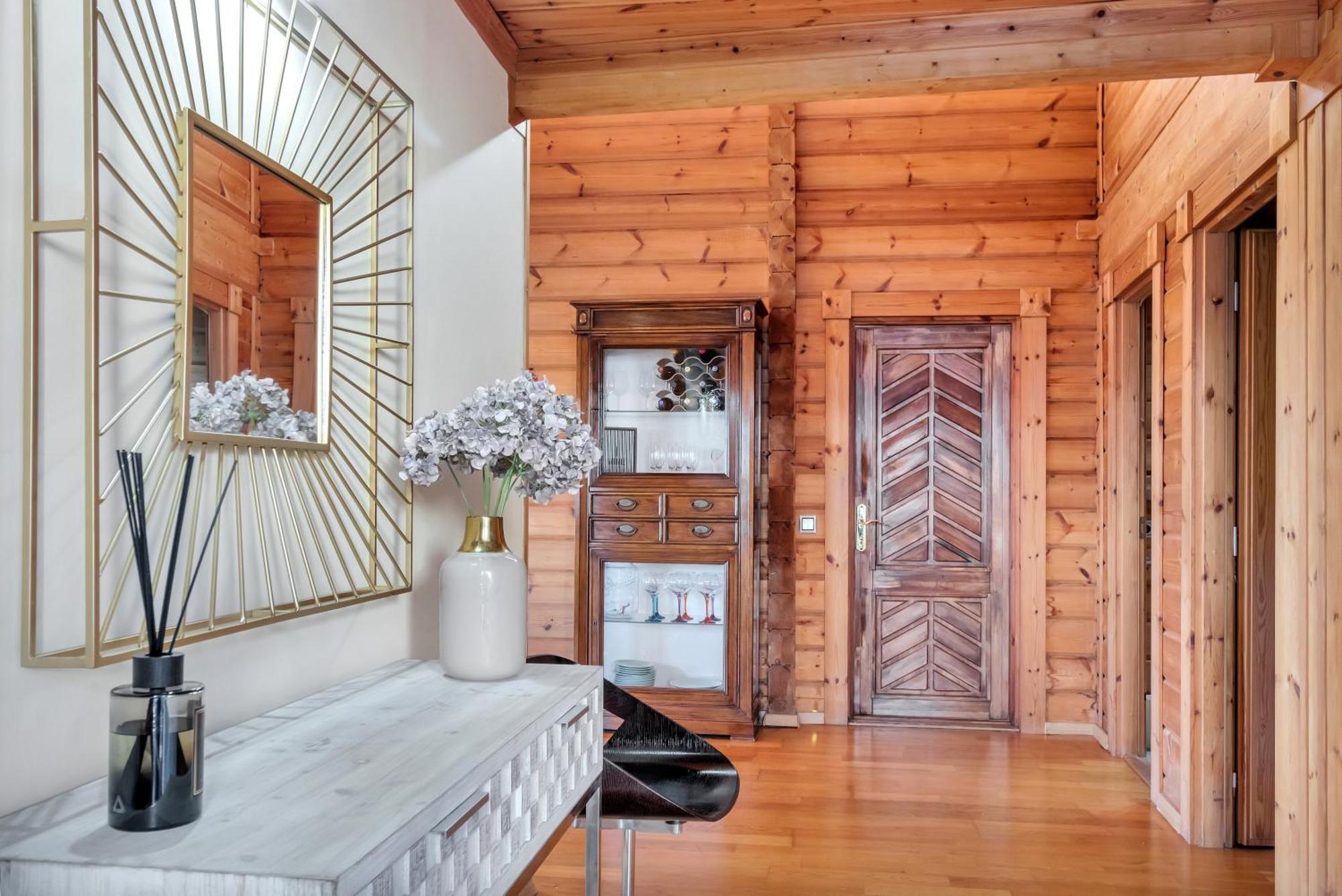 Increible Villa De Madera Con Vistas Al Mar Αλγεθίρας Εξωτερικό φωτογραφία