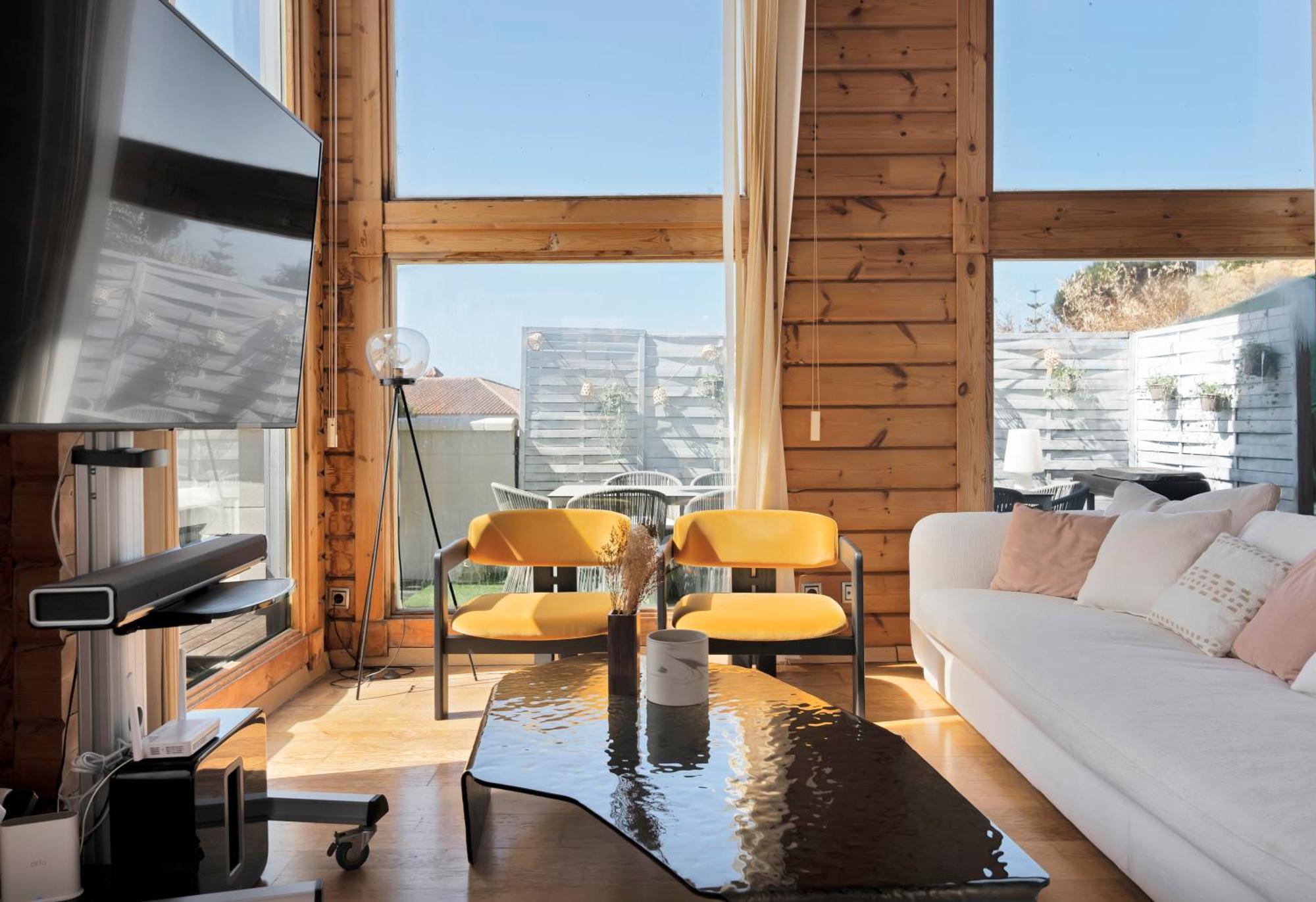 Increible Villa De Madera Con Vistas Al Mar Αλγεθίρας Εξωτερικό φωτογραφία