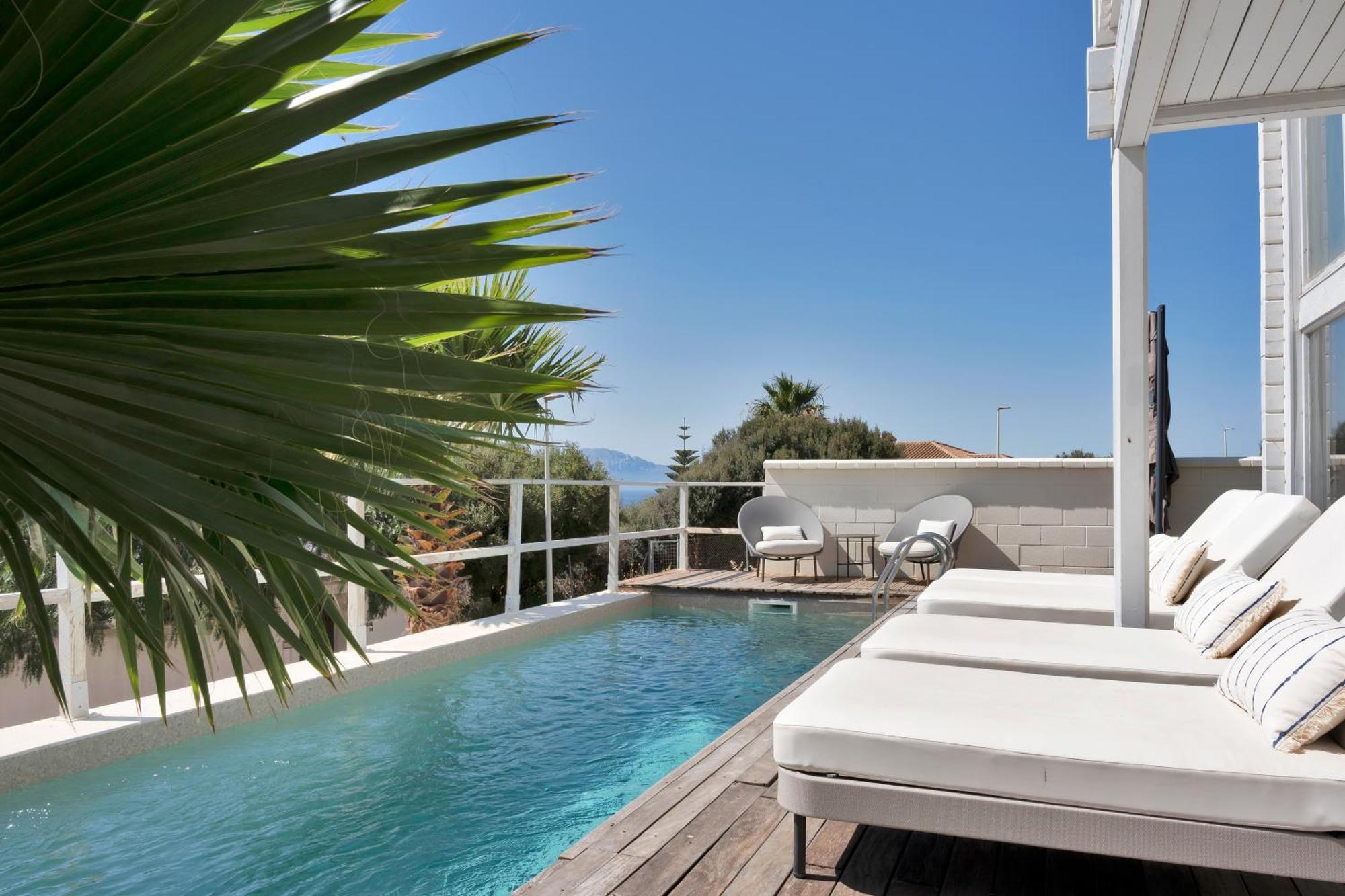 Increible Villa De Madera Con Vistas Al Mar Αλγεθίρας Εξωτερικό φωτογραφία
